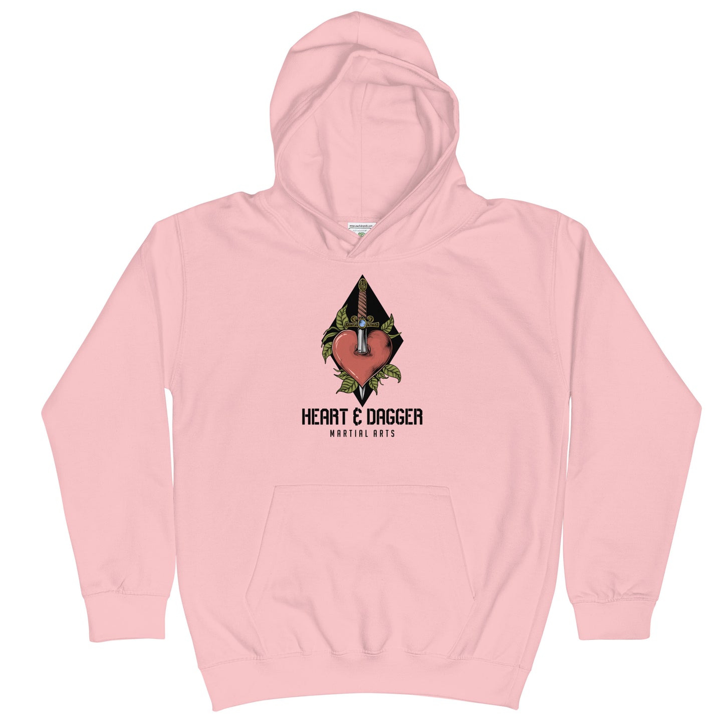 Kid's Heart & Dagger Hoodie