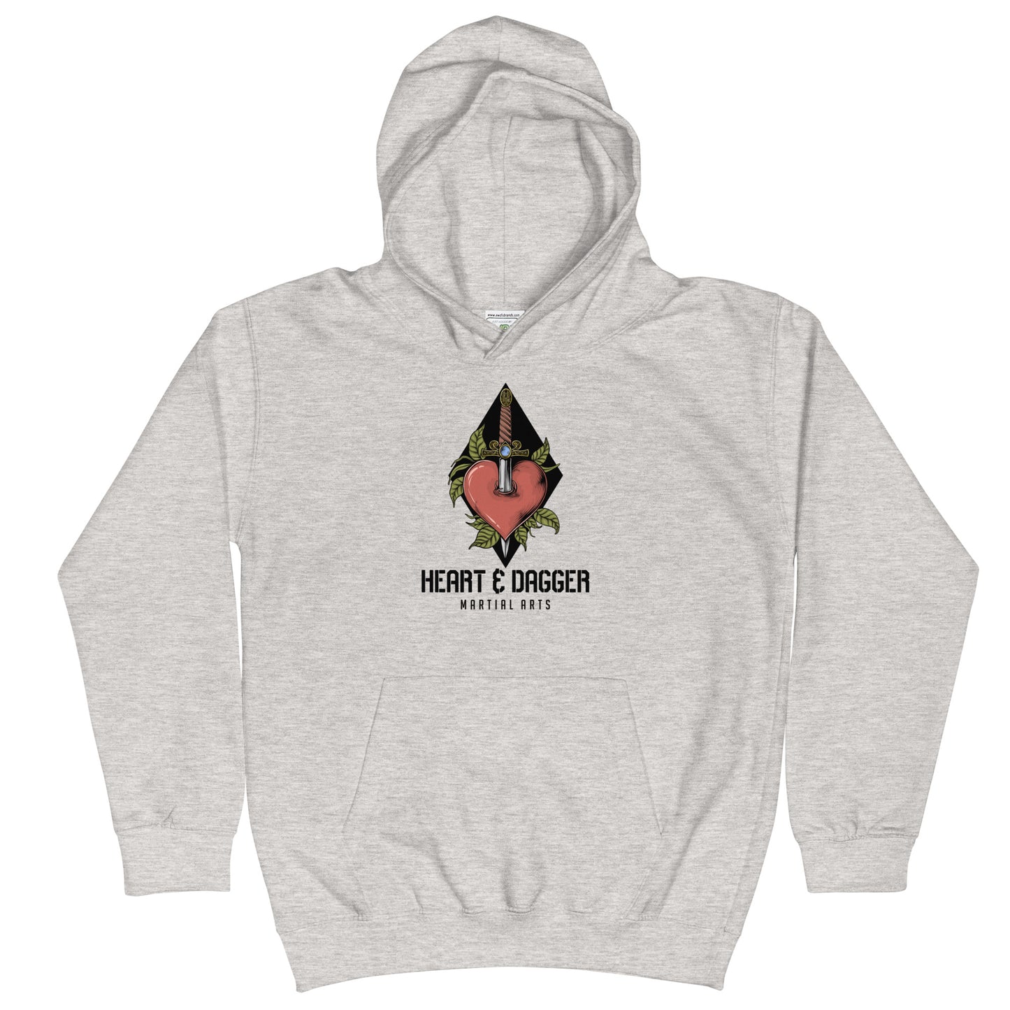 Kid's Heart & Dagger Hoodie