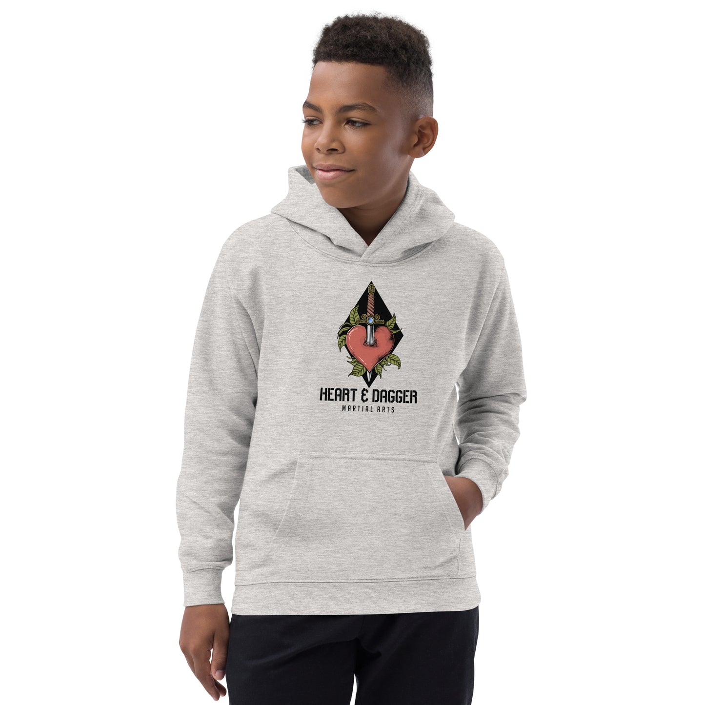 Kid's Heart & Dagger Hoodie