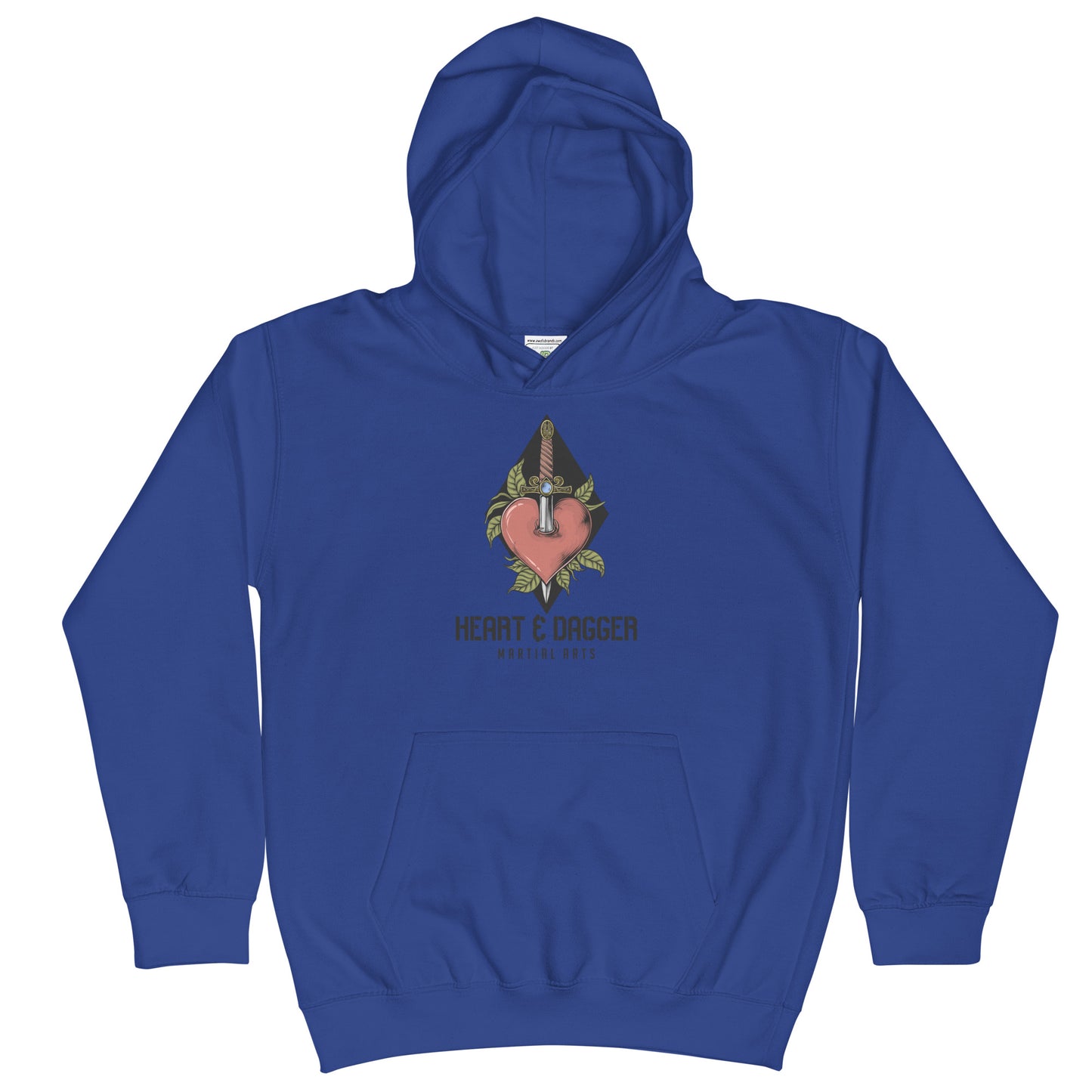 Kid's Heart & Dagger Hoodie