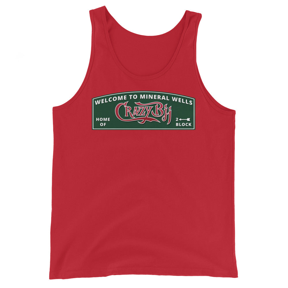 Crazy BJJ Unisex Tank Top