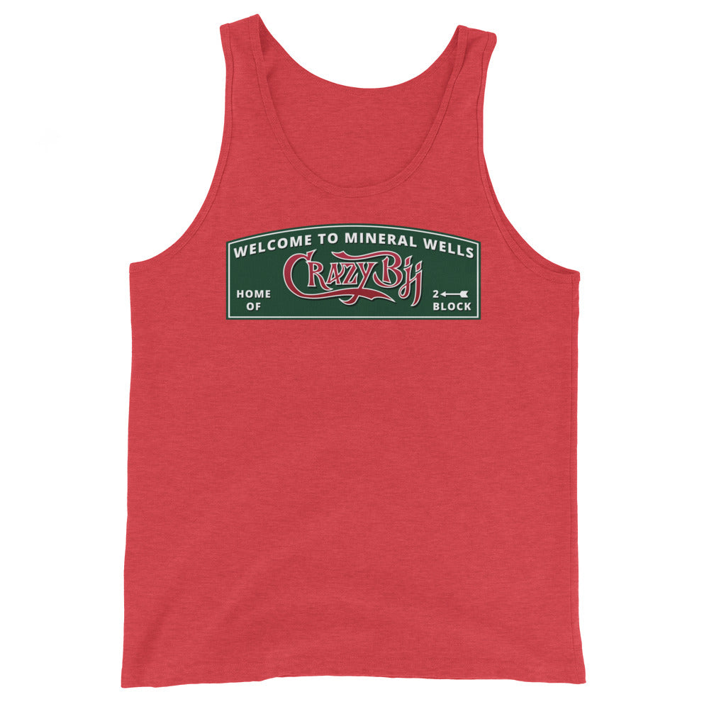 Crazy BJJ Unisex Tank Top