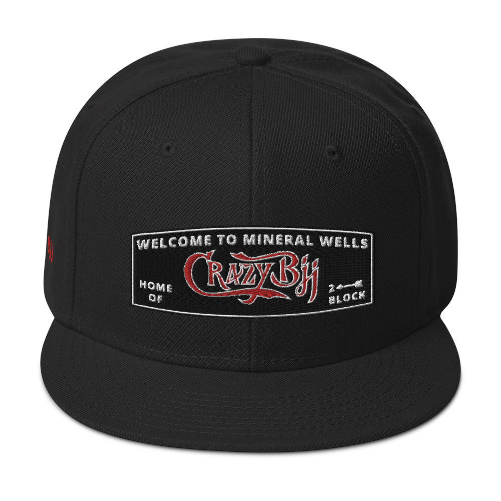 Crazy BJJ Snapback Hat