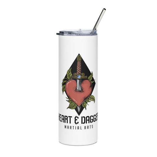 Heart & Dagger Stainless steel tumbler