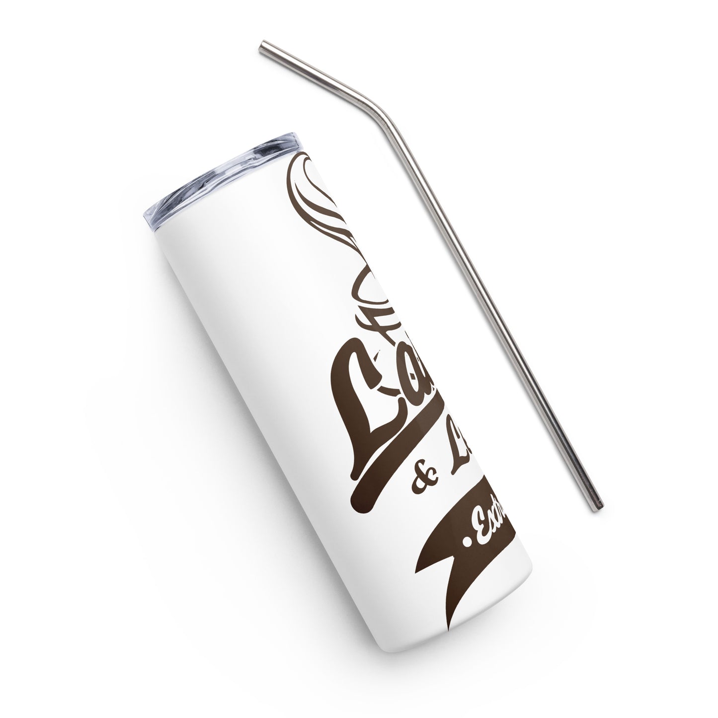 Lattes and Leglocks Stainless steel tumbler